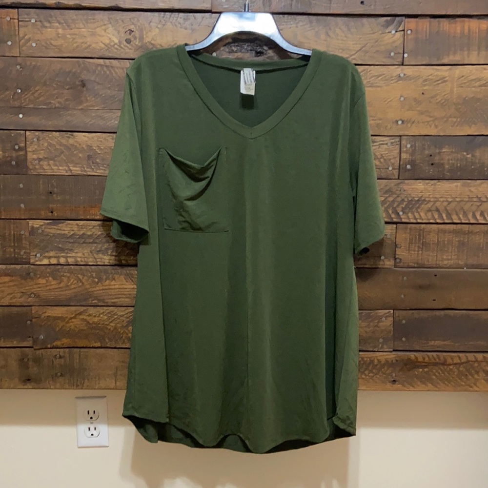 GIDDY UP GLAMOUR Green Tunic
